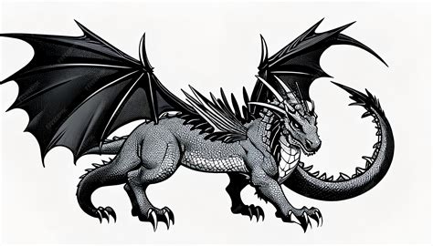 Ilustración de Jack como dragón