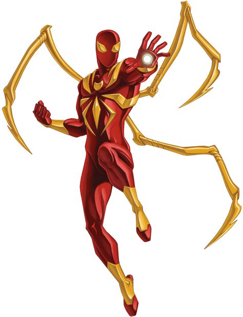 Diseño conceptual de la armadura Iron Spider