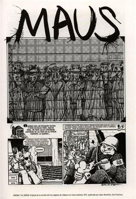 Viñeta de Maus de Art Spiegelman