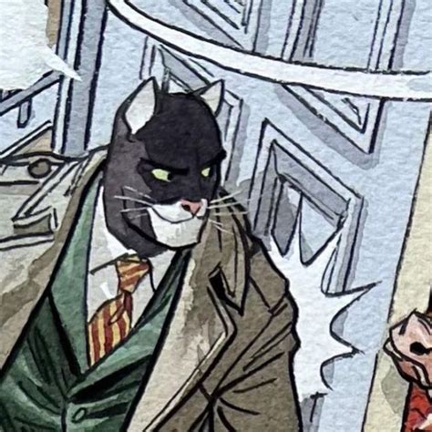 Arte conceptual de Blacksad y sus personajes