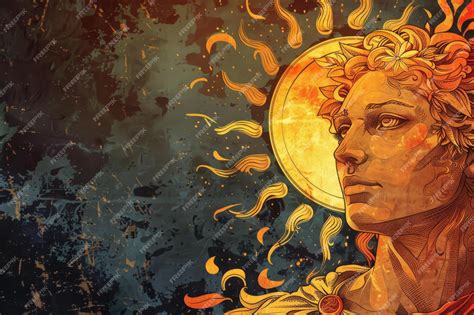 Ilustración de Apolo como mortal