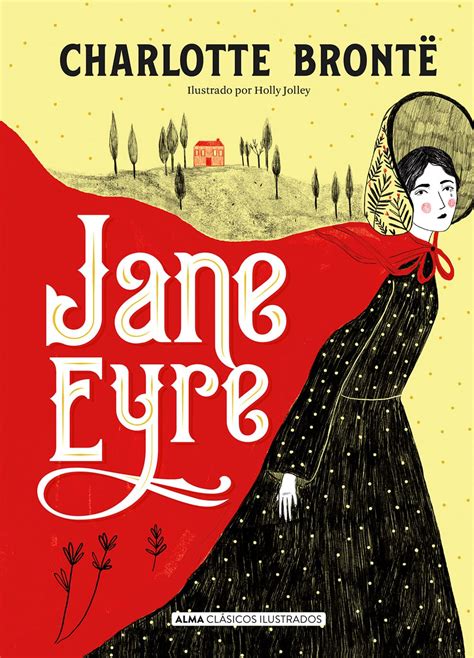 Ilustración de Hélène leyendo Jane Eyre en un entorno sombrío