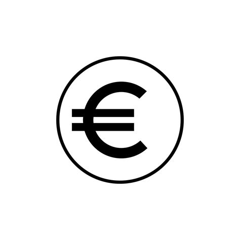 Icono de profesional autónomo y símbolo de euro