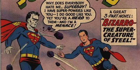 Ilustración de Bizarro creando cómics