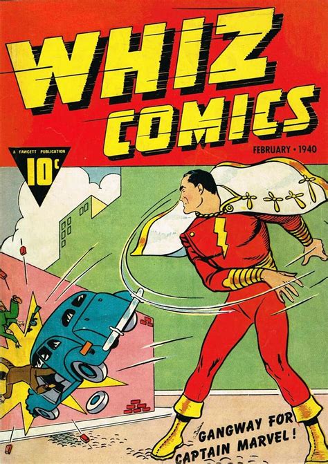 Portada de Whiz Comics #2 con Shazam