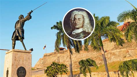 Ilustración de Blas de Lezo en combate