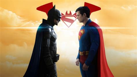 Superman y Batman enfrentados