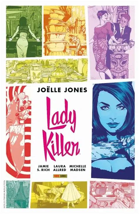 Portadas de ambos volúmenes de Lady Killer