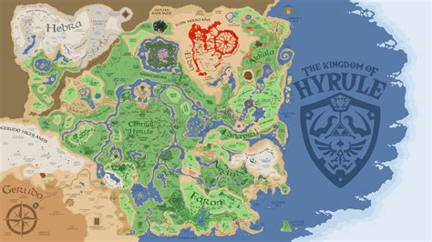 Mapa de Hyrule con símbolos eróticos
