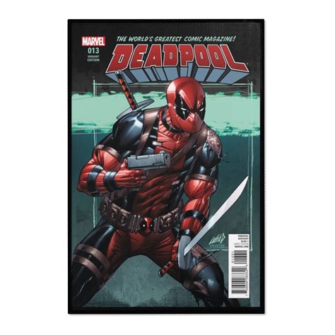 Portada de un cómic clásico de Deadpool