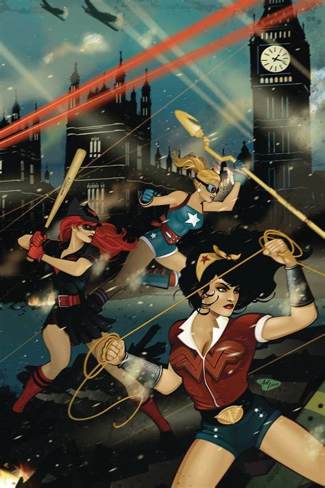Ilustración de DC Comics Bombshells