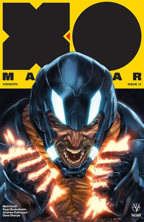 X-O Manowar en su armadura