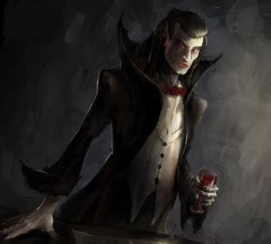 Imagen de vampiros en la oscuridad polar