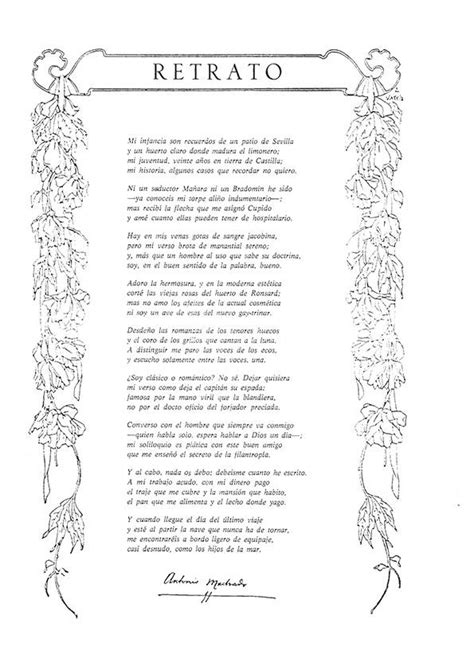 Retrato de Antonio Machado