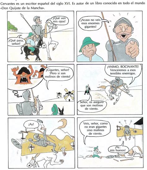 Don Quijote en viñetas de cómic