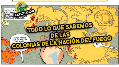 Mapa de la Nación del Fuego