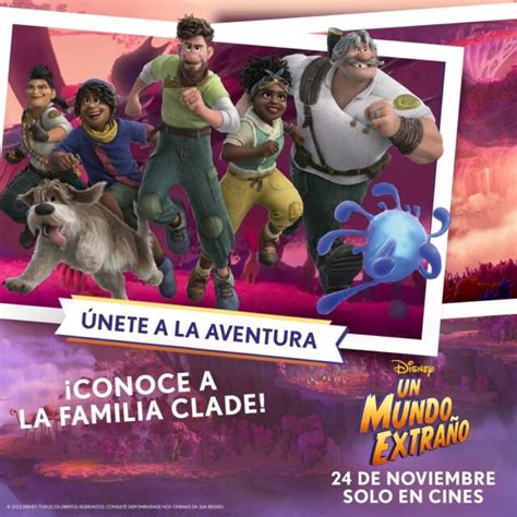 La familia Clade en Mundo Extraño