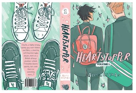 Portada del cómic Heartstopper