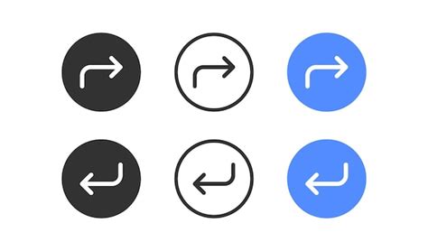 Icono de devolución con una flecha circular
