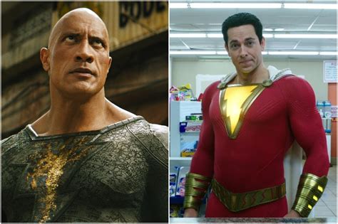 Comparativa de poderes de Black Adam y Shazam