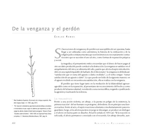 Simbolismo de la venganza y el perdón en el arte