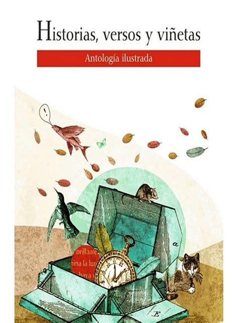 Ilustración de una auja tradicional con viñetas y versos