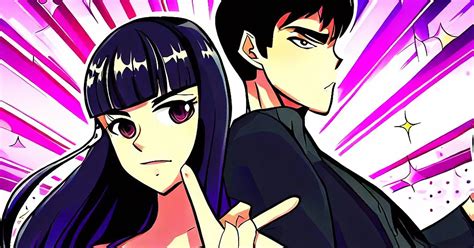 Panel de un cómic manhwa con arte detallado y dinámico