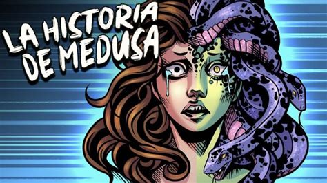 Ilustración de Medusa en el cómic