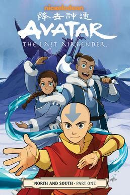 Portada de la compilación de Avatar: The Last Airbender - North and South.
