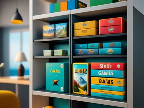 Estanterías llenas de cómics y juegos de mesa