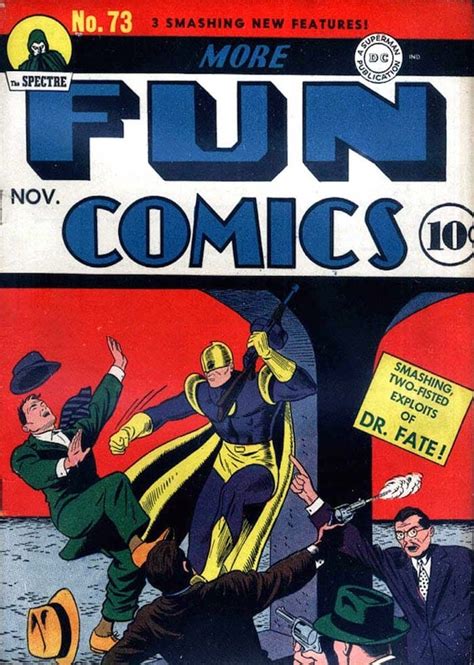 Portada del cómic More Fun Comics #73