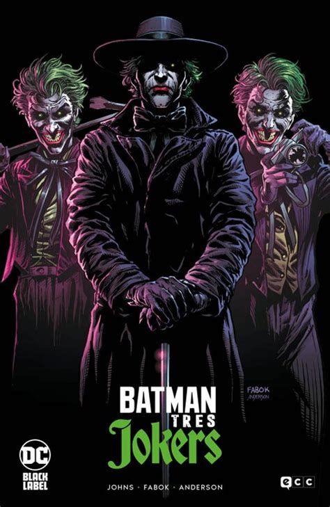 portada del cómic Batman: Tres Jokers