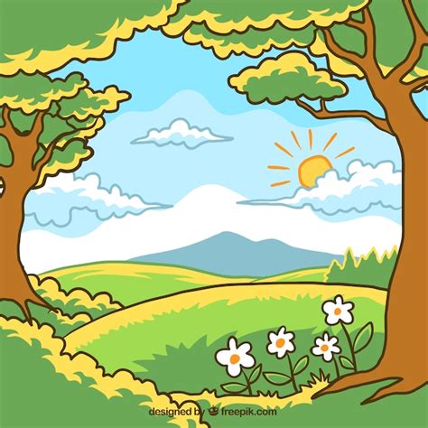 Paisaje natural dibujado por Jirō Taniguchi