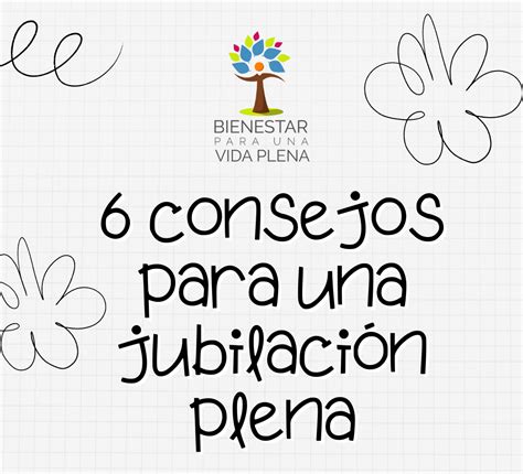 Infografía con consejos para disfrutar la jubilación