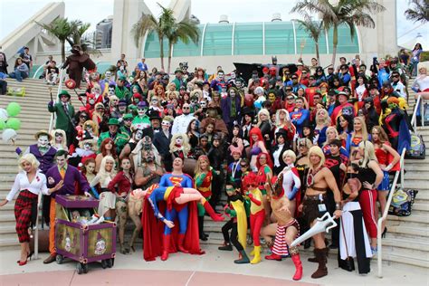 Concursantes de cosplay en la San Diego Comic-Con