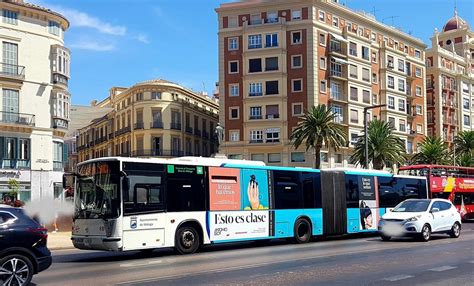 Autobús urbano en Málaga