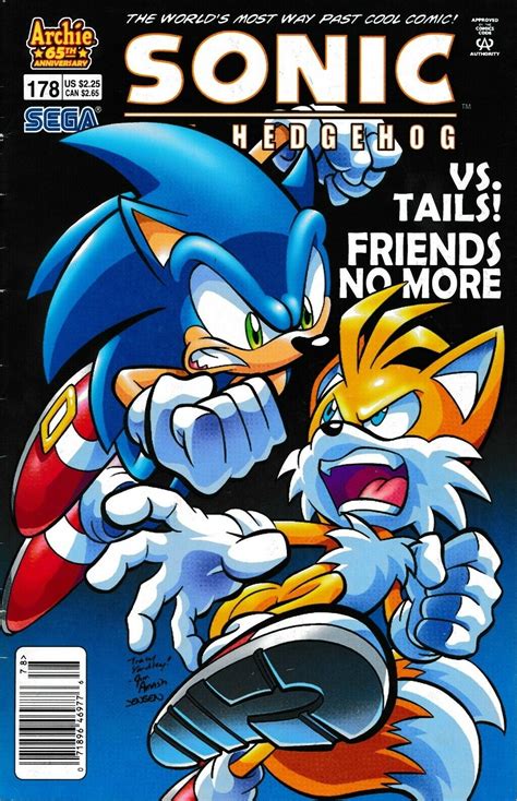 Portada del primer número de Sonic the Hedgehog (Archie Comics)