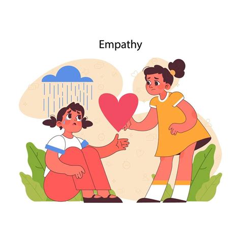 Ilustración de personas conectándose y mostrando empatía