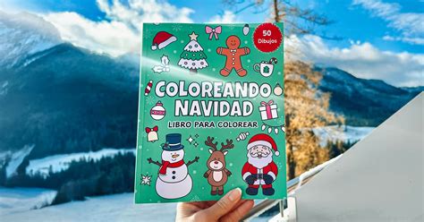Niños coloreando dibujos de Navidad