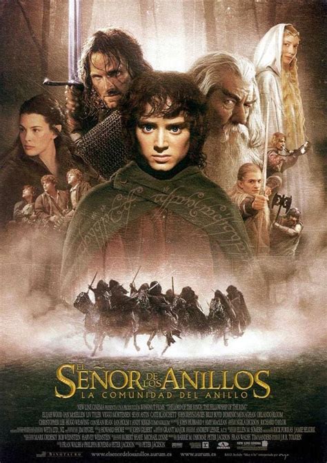 cartel de la película El Señor de los Anillos