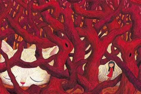 Ilustración de Jimmy Liao con personajes melancólicos