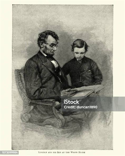 Ilustración de Abraham Lincoln con su hacha