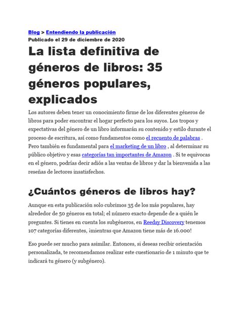 Gráfico comparativo de géneros de novelas gráficas populares