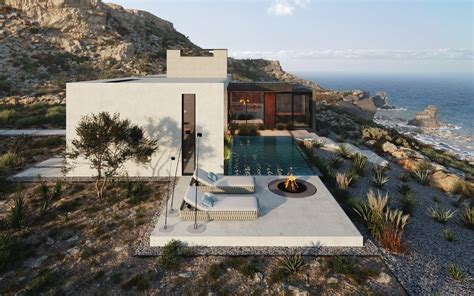 Casa en la playa con vistas al mar