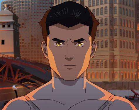 Ilustración de Mark Grayson enfrentándose a un desafío