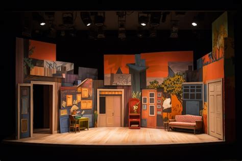 Escena de una obra de teatro dirigida por Juan de Dios