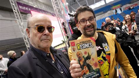 Salva Espín en un evento de cómic