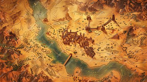 Mapa ficticio de las tierras visitadas por Gulliver