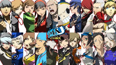 Personajes de Persona 4 Arena Ultimax