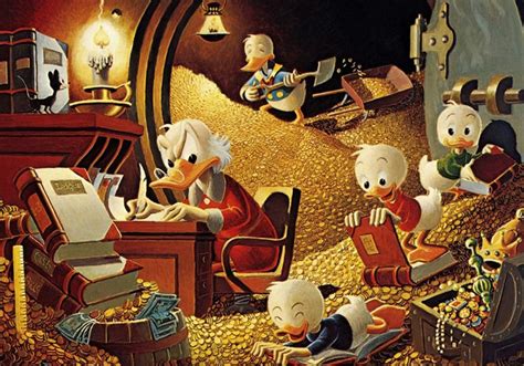 Retrato de Carl Barks, creador de Tío Rico